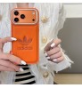 iphone 17/air/17 pro/17 pro max 即納 アディダス IPhone17 16 14 15 アイフォン15 16 pro maxケース アディダス三つ葉レザーケース メンズレディース  Adidas IPhone air 17 16 14 Pro IPhone16 15 IPhone SE 第4世代 IPhone13 IPhone12 スマホケース アディダス Adidas アイホン air 17 16 14 15 プロマックスケース 新作 芸能人愛用