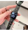 時計バンド20mm 20mmベルトChrome Hearts クロムハーツ スマートウォッチバンド Galaxy Watch Active2ベルトChrome Hearts クロムハーツ  腕時計バンド20mm アップルウォッチ11 10 9/8/7 ultra 3 2 交換ベルト耐水性腕時計ベルト革時計ベルト galaxy/appleなどウォッチ対応