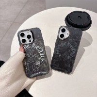iphone 17/air/17 pro/17 pro max 即納 クロムハーツ アイホン17 15 16 pro max携帯ケース クロムハーツのダークエンボスクロスケース  超スタイリッシュ 大人気 Chrome Hearts iPhone air 17 16 15 plus ケース カジュアル クロムハーツ アイホン13 15 16スマホケース 売れ筋 皮製 Chrome Hearts  iphone 17 15pro/16 pro max 14 13 携帯ケース 合わせ易い