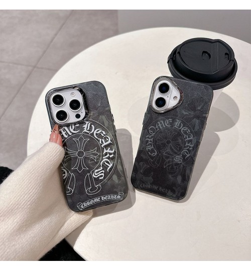 iphone 17/air/17 pro/17 pro max 即納 クロムハーツ アイホン17 15 16 pro max携帯ケース クロムハーツのダークエンボスクロスケース  超スタイリッシュ 大人気 Chrome Hearts iPhone air 17 16 15 plus ケース カジュアル クロムハーツ アイホン13 15 16スマホケース 売れ筋 皮製 Chrome Hearts  iphone 17 15pro/16 pro max 14 13 携帯ケース 合わせ易い