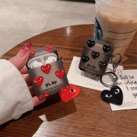CDG 川久保玲 ブランドAirpods4 Pro 3 2ケースAirpods pro 3 4ケースハイブランドコピーCDG 川久保玲 エアーポッズ 4 3 2 pro 3 2 ケースブランドレディースハイブランドCDG 川久保玲 エアーポッズpro 3 2ケースジャケット