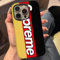 samsung s25シリーズ 即納 シュプリーム サムソン s26 s25 s24 23 ultra カバー スプリームの斜めロゴカラーコントラストケース  Supreme IPhone17 air 15 IPhone14 13 Pro IPhone 16 15 11 Pro 8 SE ケースシュプリーム  ギャラクシーs26 s24 s25 ultra plus s23ケース シュプリーム アイフォン17 15 14 Plus 13 12 Pro Max 11 Pro XR XS スマホケース