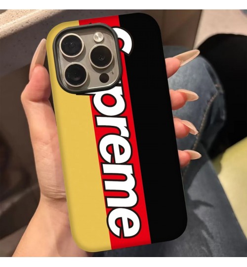 samsung s25シリーズ 即納 シュプリーム サムソン s26 s25 s24 23 ultra カバー スプリームの斜めロゴカラーコントラストケース  Supreme IPhone17 air 15 IPhone14 13 Pro IPhone 16 15 11 Pro 8 SE ケースシュプリーム  ギャラクシーs26 s24 s25 ultra plus s23ケース シュプリーム アイフォン17 15 14 Plus 13 12 Pro Max 11 Pro XR XS スマホケース