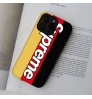 samsung s25シリーズ 即納 シュプリーム サムソン s26 s25 s24 23 ultra カバー スプリームの斜めロゴカラーコントラストケース  Supreme IPhone17 air 15 IPhone14 13 Pro IPhone 16 15 11 Pro 8 SE ケースシュプリーム  ギャラクシーs26 s24 s25 ultra plus s23ケース シュプリーム アイフォン17 15 14 Plus 13 12 Pro Max 11 Pro XR XS スマホケース