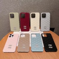 iphone 17/air/17 pro/17 pro max 即納 ミュウミュウ Iphone 17 air 16 15 14 13 携帯ケース ミューミューのフルプリントクリスタルロゴケース MiuMiu  アイホン17 16 14 15 pro Max air ケースカバー 芸能人愛用 上品  ミュウミュウ iphone17 pro max 16 15 14 13pro Maxケース MiuMiu  アイホン 17 16 15 14 13 12 airケース 全面保護限定版 ビジネス風 