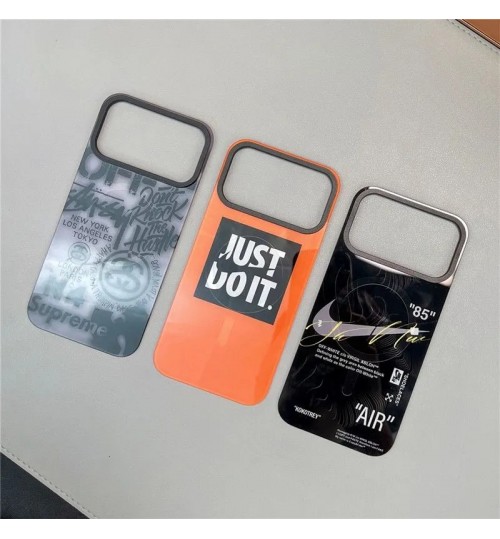 iphone 17/air/17 pro/17 pro max 即納  ナイキ / スプリーム / オフホワイトのコラボカラーブロックケース ナイキ   シュプリーム アイホン17 16 14 15 pro Max air ケースカバー 芸能人愛用 上品 Nike  Supreme iphone17 pro max 16 15 14 13pro Maxケース ナイキ シュプリーム アイホン 17 16 15 14 13 12 airケース 全面保護限定版 ビジネス風 