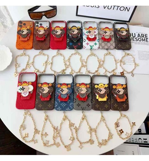 iphone 17/air/17 pro/17 pro max 即納  ルイヴィトン グッチ Iphone 17 air 16 15 14 13 携帯ケース ルイヴィトンのモノグラム財神様ストラップ付きケース ルイヴィトン グッチ アイホン17 16 14 15 pro Max air ケースカバー 芸能人愛用 上品 ルイヴィトン グッチ iphone17 pro max 16 15 14 13pro Maxケース 