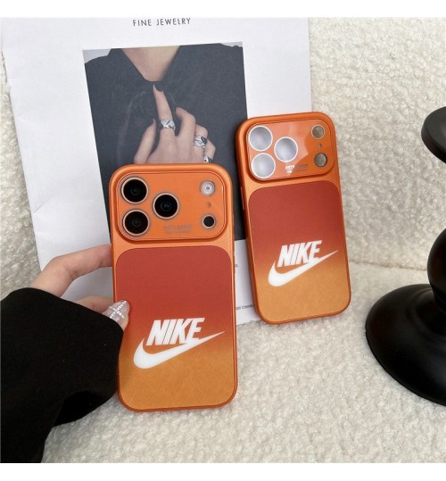 iphone 17/air/17 pro/17 pro max 即納 ナイキ アイフォン17 16 15 プロ保護ケース ナイキのオレンジグラデーションマットスポーツケース Nike アイホン 17 air 16 15 14 13 Pro アイフォーン13 14 15 Pro Max Iphone17 air 16 Plus ケース Nike Iphone air 17 16 15 12 13 Pro Max 14 ブランドナイキ NikeスマホケースIphone 17 16 15 ケース