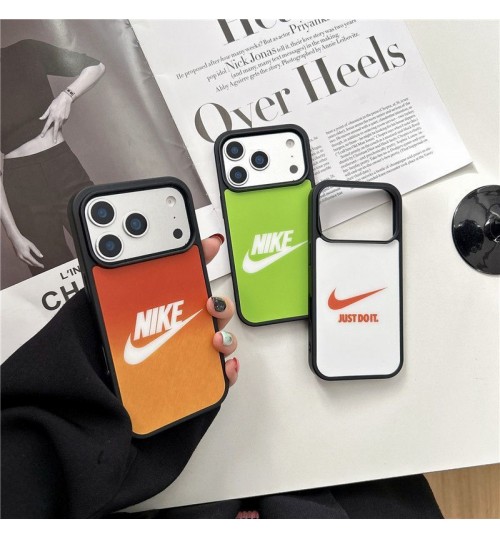 iphone 17/air/17 pro/17 pro max 即納 ナイキ アイフォン17 16 15 pro max airケースナイキのカラーブロック交換式パネルケース  Iphone air 17 16 Pro Max 15 Plus 14 13 12 17 Pro Max Xs Maxケース ブランド レディース男性女性 人気かわいいビジネスマン用高級 Nike アイフォン17 15 16 proカバー    
