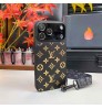 iphone 17/air/17 pro/17 pro max 即納  ルイヴィトン iPhone17 16 15 pro maxケース ルイヴィトン風ハイカラーモノグラムカラーブロックレンズフレームストラップ付きケース  louis vuitton iPhone17 16 15 14 air プロマックス 携帯ケース ルイヴィトン iphone17 15 16 pro maxケース