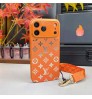 iphone 17/air/17 pro/17 pro max 即納  ルイヴィトン iPhone17 16 15 pro maxケース ルイヴィトン風ハイカラーモノグラムカラーブロックレンズフレームストラップ付きケース  louis vuitton iPhone17 16 15 14 air プロマックス 携帯ケース ルイヴィトン iphone17 15 16 pro maxケース