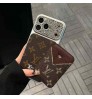 iphone 17/air/17 pro/17 pro max 即納 ルイヴィトン  IPhone 17 16 15 14 13 Pro air IPhone17 16 15 Pro 8 SE ケース ルイヴィトン風モノグラムラインストーンカードポケットケース louis vuitton IPhone17 air 14 15 16 pro maxケース ルイヴィトン アイフォン17 air 16 15 14 Plus 13 12 Pro Maxスマホケース