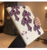 クロムハーツ Ipad 第11/10/9/8世代 Ipad Mini7/6 Air7 6/5 Pro 2025 ipad air7  2025 11インチ13インチ ipad 11ケース クロムハーツ風ピンクパープル立体クロス 360 度回転スタンド iPad ケース クロムハーツ 便利 Ipad Pro 2024ケース 11インチ 13インチブランド アイパッドケース Ipad Air7/6/5/4/3/2/1ケースChrome Hearts クロムハーツ  