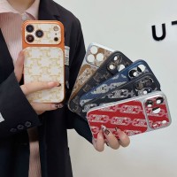 iphone 17/air/17 pro/17 pro max 即納 セリーヌ IPhone 17 16 15 14 13 Pro air IPhone17 16 15 Pro 8 SE ケース セリーヌ風レトロジャカードモノグラムメッキメタルフレームケース CELINE IPhone17 air 14 15 16 pro maxケース 女子 かわいい おしゃれ セリーヌ CELINE アイフォン17 air 16 15 14 Plus 13 12 Pro Max 11 Pro XR XS スマホケース