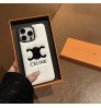 iphone 17/air/17 pro/17 pro max 即納  セリーヌ CELINE アイホン17 15 16 pro max携帯ケース セリーヌ風立体エンボスダブル C ロゴレザー調ケース セリーヌ CELINE iPhone air 17 16 15 plus ケース カジュアル セリーヌ CELINE アイホン13 15 16スマホケース 売れ筋 皮製 セリーヌ CELINE iphone 17 15pro/16 pro max 14 13 携帯ケース 合わせ易い