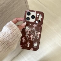 iphone 17/air/17 pro/17 pro max 即納  クロムハーツ Iphone 17 air 16 15 14 13 携帯ケース クロムハーツ × ハローキティコラボスライドレンズケース クロムハーツ アイホン17 16 14 15 pro Max air ケースカバー 芸能人愛用 上品 Chrome Hearts  iphone17 pro max 16 15 14 13pro Maxケース Chrome Hearts  アイホン 17 16 15 14 13 12 airケース