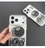iphone 17/air/17 pro/17 pro max 即納  ステューシー Stussy アイホン17 15 16 pro max携帯ケース Stussy 風スーツケーステクスチャーグラフィティケース Stussy iPhone air 17 16 15 plus ケース カジュアル ステューシー Stussy アイホン13 15 16スマホケース ステューシー Stussy iphone 17 15pro/16 pro max 14 13 携帯ケース 合わせ易い