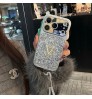 iphone 17/air/17 pro/17 pro max 即納 louis vuitton アイホン17 15 16 pro max携帯ケース ルイ・ヴィトン風グリッターストーンストラップケース ルイヴィトン iPhone air 17 16 15 plus ケース カジュアル ルイヴィトン louis vuitton アイホン13 15 16スマホケース 売れ筋 皮製 ルイヴィトン iphone 17 15pro/16 pro max 14 13 携帯ケース