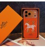iphone 17/air/17 pro/17 pro max 即納 エルメス アイフォン17 16 15 プロ保護ケース エルメス風オレンジレッドホースモノグラムケース エルメスアイホン 17 air 16 15 14 13 Pro アイフォーン13 14 15 Pro Max Iphone17 air 16 Plus ケース Hermes Iphone air 17 16 15 12 13 Pro Max 14 ブランドエルメス スマホケース