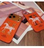iphone 17/air/17 pro/17 pro max 即納 エルメス アイフォン17 16 15 プロ保護ケース エルメス風オレンジレッドホースモノグラムケース エルメスアイホン 17 air 16 15 14 13 Pro アイフォーン13 14 15 Pro Max Iphone17 air 16 Plus ケース Hermes Iphone air 17 16 15 12 13 Pro Max 14 ブランドエルメス スマホケース
