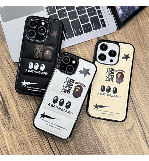 samsung s26シリーズ 即納 エイプ BAPE Galaxy s26 s25 S24 s23 s22 アイフォン15 16 17護ケース A BATHING APE 風ダウンキルティング猿人ケース エイプ BAPE 便利 アイホン17 air 15 14 13 Pro サムソン s23 s24 s25 s26 s22 s21 ultraケース Iphone17 15 14 11 12 13 Pro Maxブランドエイプ BAPE スマホケースIphone16 15 ケース 人気付き個性潮