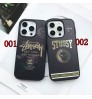 iphone 17/air/17 pro/17 pro max 即納  ステューシー iPhone17 16 15 pro maxケース Stüssy 風メタルゴールドプリントケース Stussy iPhone17 16 15 14 air プロマックス 携帯ケース ステューシー  iphone17 15 16 pro maxケース  iPhone 17 14 15カバー売れ筋 ステューシー Stussy iphone 17 15 pro/16 pro max携帯ケース 