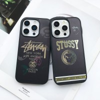 iphone 17/air/17 pro/17 pro max 即納  ステューシー iPhone17 16 15 pro maxケース Stüssy 風メタルゴールドプリントケース Stussy iPhone17 16 15 14 air プロマックス 携帯ケース ステューシー  iphone17 15 16 pro maxケース  iPhone 17 14 15カバー売れ筋 ステューシー Stussy iphone 17 15 pro/16 pro max携帯ケース 