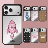 iphone 17/air/17 pro/17 pro max 即納 エムシーエム Mcm アイフォン17 16 15 プロ保護ケース MCM 風ミラーキャラクターケース Mcm アイホン 17 air 16 15 14 13 Pro アイフォーン13 14 15 Pro Max Iphone17 air 16 Plus ケース エムシーエム Mcm Iphone air 17 16 15 12 13 Pro Max 14 ブランドエムシーエム Mcmスマホケース