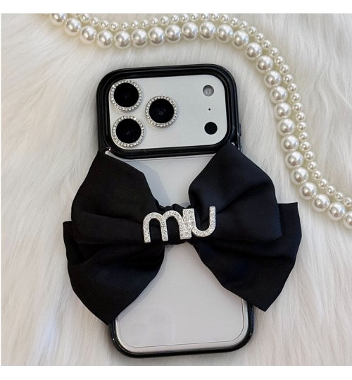 iphone 17/air/17 pro/17 pro max 即納 MiuMiu ミュウミュウ  IPhone17 16 14 15 アイフォン15 16 pro maxケース ミュウミュウ風ブラックサテンリボンケース ミュウミュウ IPhone air 17 16 14 Pro IPhone16 15 IPhone SE 第4世代 IPhone13 IPhone12 スマホケース MiuMiu ミュウミュウ アイホン air 17e 16 14 15 プロマックスケース 