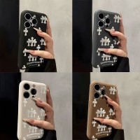 iphone 17/air/17 pro/17 pro max 即納  Chrome Hearts クロムハーツ アイホン17 15 16 pro max携帯ケースミュウミュウ風ピンクリボンケース クロムハーツ iPhone air 17 16 15 plus ケース カジュアル Chrome Hearts クロムハーツ アイホン13 15 16スマホケース 売れ筋 皮製 Chrome Hearts クロムハーツ iphone 17 15pro/16 pro max 14 13 携帯ケース 