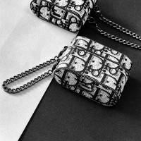 ディオール Dior Airpods pro4 3 2 1 pro2 3ケース韓国 エアーポッズ4 3 pro3 2ケース クリスチャン・ディオール風オブリークモノグラムイヤホンケース ファッション ディオール Dior ブランドairpods4 3/2/1 pro2 3ケースメンズ レデイーズ