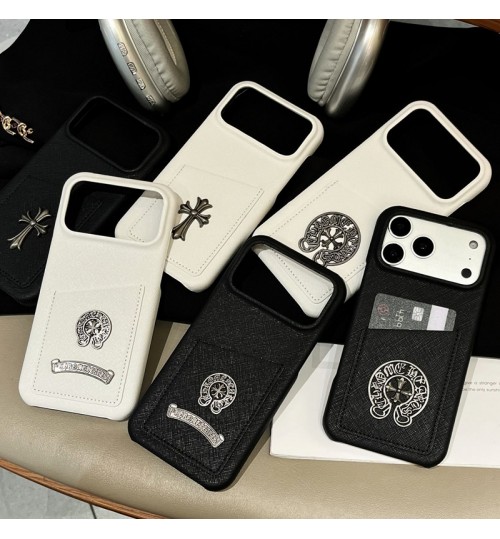 iphone 17/air/17 pro/17 pro max 即納 クロムハーツ iPhone17e 16 15 pro maxケース クロムハーツ風クロスフラワーカードポケットケース クロムハーツ iPhone17 16 15 14 air プロマックス 携帯ケース Chrome Hearts iphone17 15 16 pro maxケース iPhone 17e 14 15カバークロムハーツ iphone 17 15 pro/16 pro max携帯ケース 