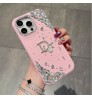 samsung s26シリーズ 即納  ディオール Dior アイフォン17 air 16 plus 15 pro max 14 13ケースサムソン ギャラクシーs26 s25 s24 Ultra s23 ultra s22 s21 note20ケース  クリスチャン・ディオール風ピンククロコダイルレザーフルストーン Dior ケース ディオール  galaxy s26 s25 s24 23 S24 Ultra カバー