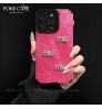 iphone 17/air/17 pro/17 pro max 即納  ミュウミュウ アイフォン17 16 15 プロ保護ケース 便利 ミュウミュウ風ローズピンクデニムストーンロゴケース アイホン 17 air 16 15 14 13 Pro アイフォーン13 14 15 Pro Max Iphone17 air 16 Plus ケース MiuMiu ミュウミュウ Iphone air 17e 16 15 12 13 Pro Max 14 ブランドMiuMiu ミュウミュウスマホケース