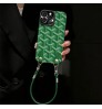 iphone 17/air/17 pro/17 pro max 即納  ゴヤール Goyard アイホン17 15 16 pro max携帯ケース ゴヤール風グリーンシェブロンジャカードケース Goyard iPhone air 17 16 15 plus ケース カジュアル ゴヤール Goyard アイホン13 15 16スマホケース 売れ筋 皮製 ゴヤール Goyard iphone 17 15pro/16 pro max 14 13 携帯ケース