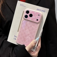 iphone 17/air/17 pro/17 pro max 即納  ルイヴィトン louis vuitton Iphone 17 air 16 15 14 13 携帯ケース クリスチャン・ディオール ピンクフラワーミラーウィンドウケース louis vuitton アイホン17 16 14 15 pro Max air ケースカバー 芸能人愛用 上品 ルイヴィトン louis vuitton iphone17 pro max 16 15 14 13pro Maxケース 