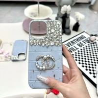 samsung s26シリーズ 即納  シャネル Chanel アイフォン17 air 16 plus 15 pro max 14 13ケースサムソン ギャラクシーs26 s25 s24 Ultra s23 ultra s22 s21 note20ケース シャネル風ライトブルークロコダイルレザーストーンケース Chanel ブランド レディース男性女性 galaxy s26 s25 s24 23 S24 Ultra カバー