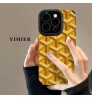 iphone 17/air/17 pro/17 pro max 即納 ゴヤール Goyard アイフォン17 16 15 プロ保護ケース 便利 ゴヤール イエローシェブロンジャカードストラップケース Goyard アイホン 17 air 16 15 14 13 Pro アイフォーン13 14 15 Pro Max Iphone17 air 16 Plus ケース ゴヤール Goyard Iphone air 17e 16 15 12 13 Pro Max 14 ブランドゴヤール スマホケース