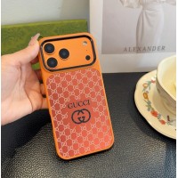 iphone 17/air/17 pro/17 pro max 即納 グッチ  アイフォン17 16 15 プロ保護ケース グッチ エルメスオレンジ GG モノグラム ワイドレンズケースGucci アイホン 17 air 16 15 14 13 Pro アイフォーン13 14 15 Pro Max Iphone17 air 16 Plus ケース  Gucci Iphone air 17e 16 15 12 13 Pro Max 14 ブランドグッチスマホケース