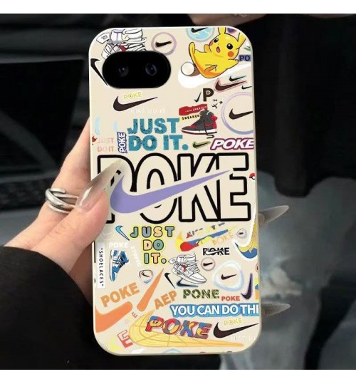 Google Pixel 10/10a/10 Pro/10 Pro XL 即納 ナイキ グーグルピクセル10 9 pro XL 8a Pro XL 7a アイフォン17 16 15エクスぺリア1 vii 10vii サムソンs26 s25 s24 s23 note20ケース ナイキ × ピカチュウ コラボ グラフィックケース ブランド Galaxy a55 A54 A36 S26/S25/S24 ultraケース Nike グーグルピクセル10a 9a 8a Pro 7a 6/7/6a/ブランドケース