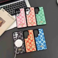 samsung s26シリーズ 即納 コーチ Coach ギャラクシーs26 s25 s23 s24 ultraカバーコーチ シグネチャー C MagSafe 対応ケースCoach メンズレディース IPhone17 16 15 アイフォン15 サムソンs26 s25 s24 ultra s22 s23ケース コーチ IPhone16 17 Pro IPhone 15 IPhone SE 第3世代 IPhone 17 air 16 plus スマホケース
