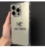 iphone 17/air/17 pro/17 pro max 即納 ARC TERYX Iphone 17 air 16 15 14 13 携帯ケース アークテリクス クリア スクエアエッジケース アークテリクス アイホン17 16 14 15 pro Max air ケースカバー 芸能人愛用 上品 アークテリクス ARC TERYX iphone17 pro max 16 15 14 13pro Maxケース 