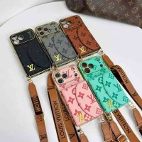 iphone 17/air/17 pro/17 pro max 即納 ルイヴィトン アイフォン17 16 15 プロ保護ケース ルイ・ヴィトン モノグラム エンベロープ型ショルダーケース louis vuitton アイホン 17 air 16 15 14 13 Pro アイフォーン13 14 15 Pro Max Iphone17 air 16 Plus ケース ルイヴィトン Iphone air 17e 16 15 12 13 Pro Max 14 ブランド louis vuittonスマホケース