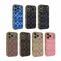 iphone 17/air/17 pro/17 pro max 即納 コーチ アイフォン17 16 15 プロ保護ケース コーチ シグネチャー C ゴールドエッジケース Coach アイホン 17 air 16 15 14 13 Pro アイフォーン13 14 15 Pro Max Iphone17 air 16 Plus ケース コーチ Iphone air 17e 16 15 12 13 Pro Max 14 ブランドコーチ スマホケースIphone 17 16 15 ケース