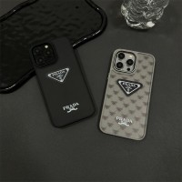 iphone 17/air/17 pro/17 pro max 即納  プラダ Prada Iphone 17 air 16 15 14 13 携帯ケースプラダ トライアングルロゴ スマホケース  Prada アイホン17 16 14 15 pro Max air ケースカバー  Prada iphone17 pro max 16 15 14 13pro Maxケース プラダ Prada アイホン 17e 16 15 14 13 12 airケース 全面保護限定版 ビジネス風 