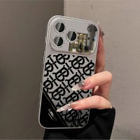 iphone 17/air/17 pro/17 pro max 即納 バーバリー IPhone17 16 14 15 アイフォン15 16 pro maxケースバーバリー TB モノグラム ミラースマホケース Burberry IPhone air 17 16 14 Pro IPhone16 15 IPhone SE 第4世代 IPhone13 IPhone12 スマホケース バーバリーアイホン air 17e 16 14 15 プロマックスケース 新作 芸能人愛用