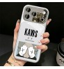 iphone 17/air/17 pro/17 pro max 即納 カウズ Kaws アイフォン17 16 15 pro max airケース KAWS ミラースマホケース Iphone air 17 16 Pro Max 15 Plus 14 13 12 17 Pro Max Xs Maxケース ブランド レディース男性女性 人気かわいいビジネスマン用高級 カウズ Kaws アイフォン17 15 16 proカバー