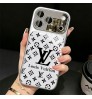 iphone 17/air/17 pro/17 pro max 即納  ルイヴィトン Iphone 17 air 16 15 14 13 携帯ケースルイ・ヴィトン風 ホワイトベースモノグラムミラースマホケース アイホン17 16 14 15 pro Max air ケースカバー 芸能人愛用 上品 ルイヴィトン iphone17 pro max 16 15 14 13pro Maxケース louis vuitton アイホン 17e 16 15 14 13 12 airケース 全面保護限定版 ビジネス風 