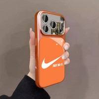 iphone 17/air/17 pro/17 pro max 即納  ナイキ Nike アイホン17 15 16 pro max携帯ケース ナイキ風 オレンジミラースマホケース Nike iPhone air 17 16 15 plus ケース カジュアル ナイキ Nike アイホン13 15 16スマホケース 売れ筋 皮製 ナイキ Nike iphone 17 15pro/16 pro max 14 13 携帯ケース 合わせ易い