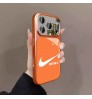 iphone 17/air/17 pro/17 pro max 即納  ナイキ Nike アイホン17 15 16 pro max携帯ケース ナイキ風 オレンジミラースマホケース Nike iPhone air 17 16 15 plus ケース カジュアル ナイキ Nike アイホン13 15 16スマホケース 売れ筋 皮製 ナイキ Nike iphone 17 15pro/16 pro max 14 13 携帯ケース 合わせ易い